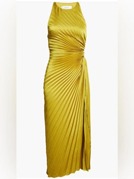 A.L.C. Dresses & Skirts - NEW A.L.C. Reagan Asymmetric Pleat Dress,  SIZE 2